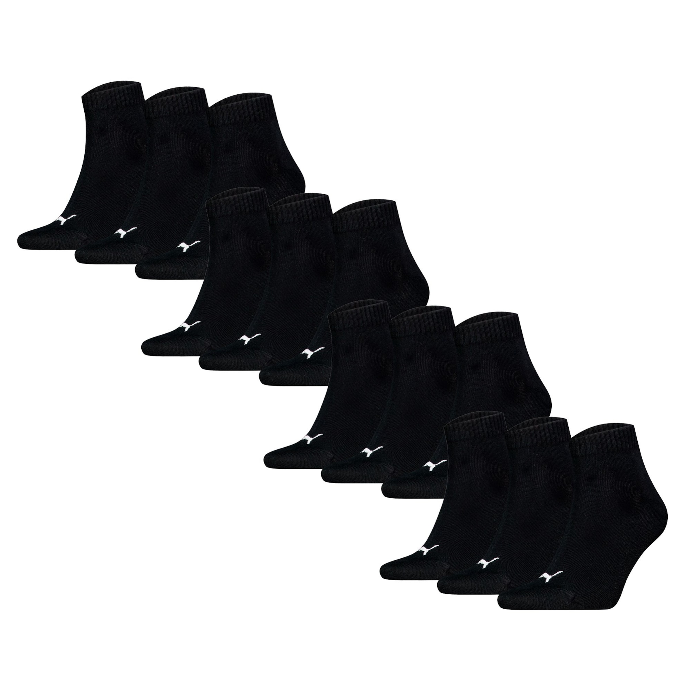 PUMA Ponožky - černá / bílá, Produkt