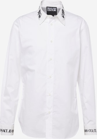 Versace Jeans Couture Regular Fit Hemd in Weiß: predná strana