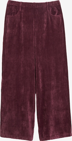 s.Oliver Wide leg Broek in Rood: voorkant