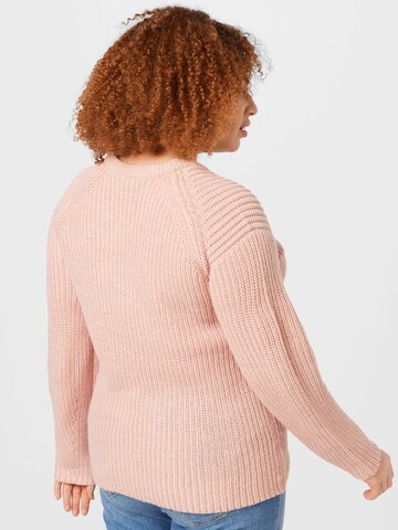 ONLY Carmakoma Pullover 'ELYSSA' in Rot