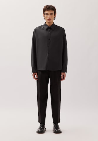 Studio Seidensticker Comfort fit Overhemd in Zwart