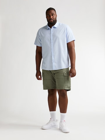 Fit confort Chemise Petrol Industries en bleu