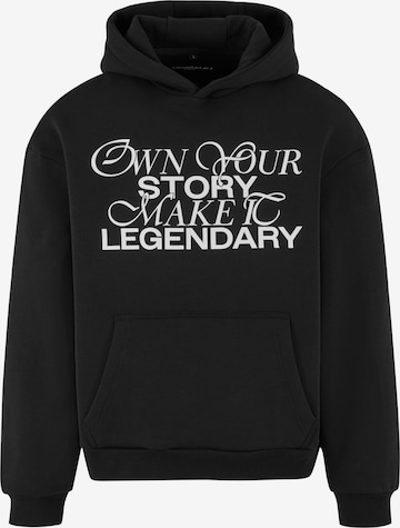 MT Upscale Sweatshirt 'Make It Legendary' in Zwart: voorkant