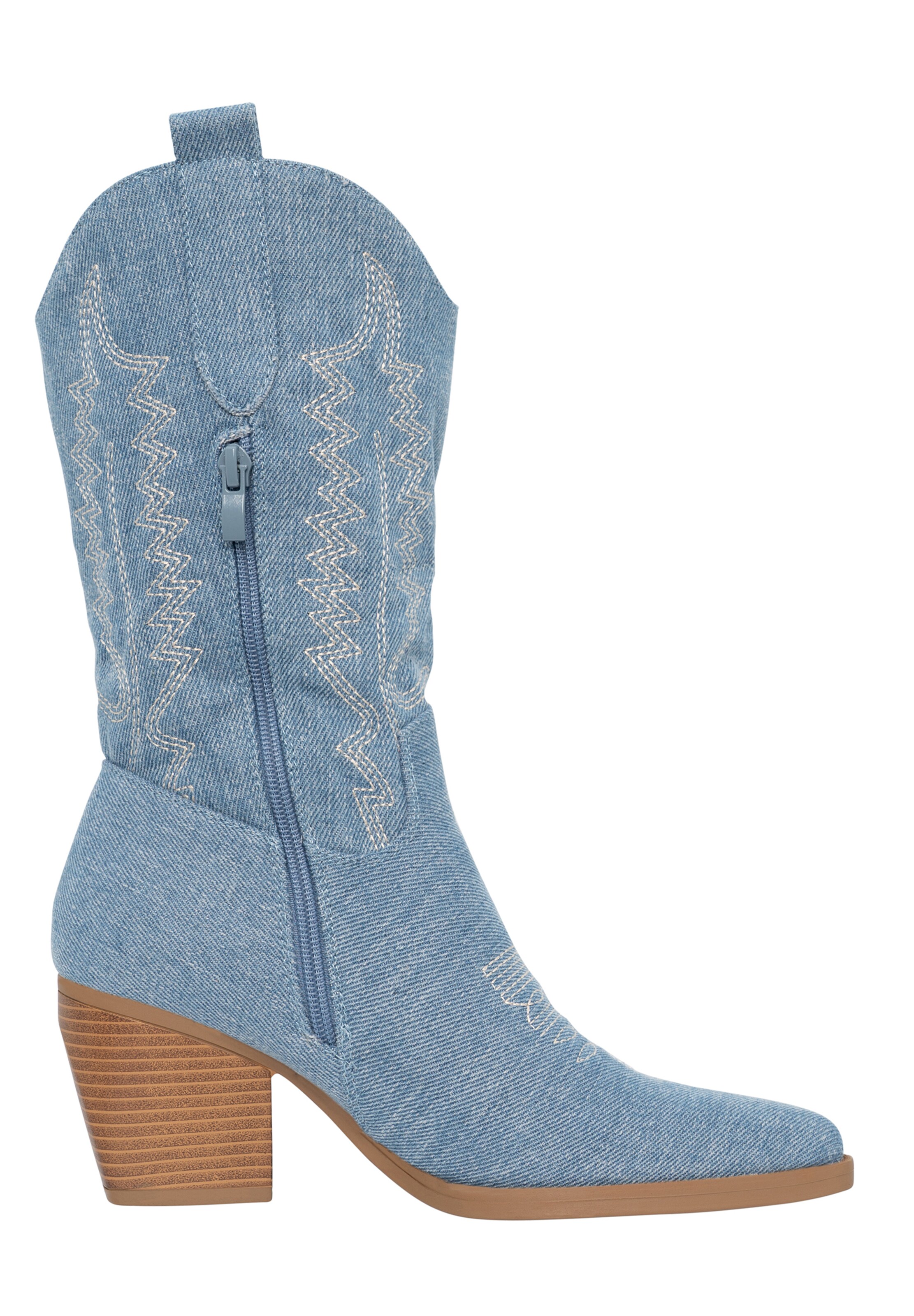 Stivale da cowboy di Salinyang in blu