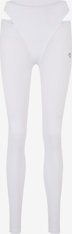 OCEANSAPART Leggings 'Alessia' in White: front