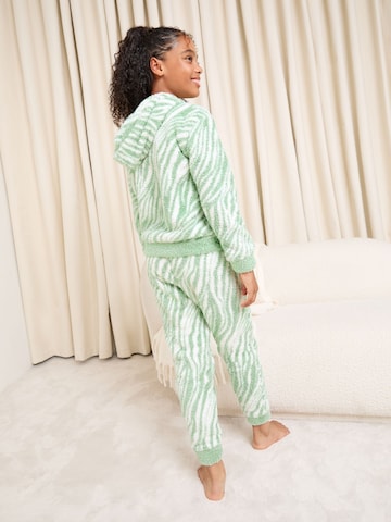 Lipsy Pajamas 'Twosie' in Green
