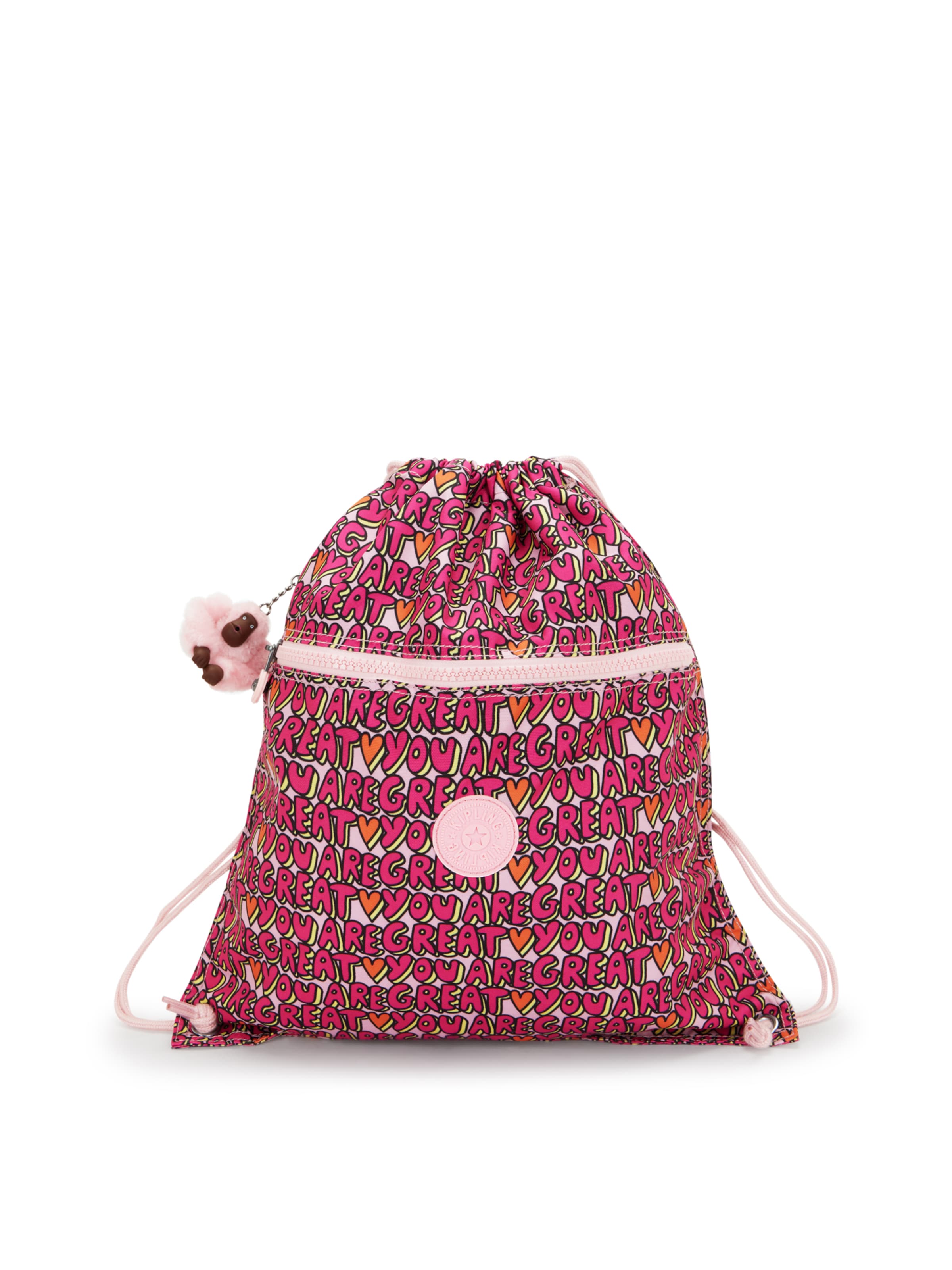 Zaino 'Supertaboo' di KIPLING in rosa: frontale
