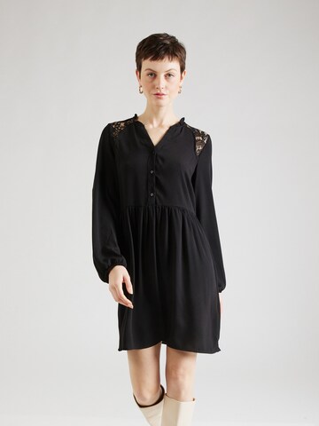 Robe 'Tia' ABOUT YOU en noir : devant