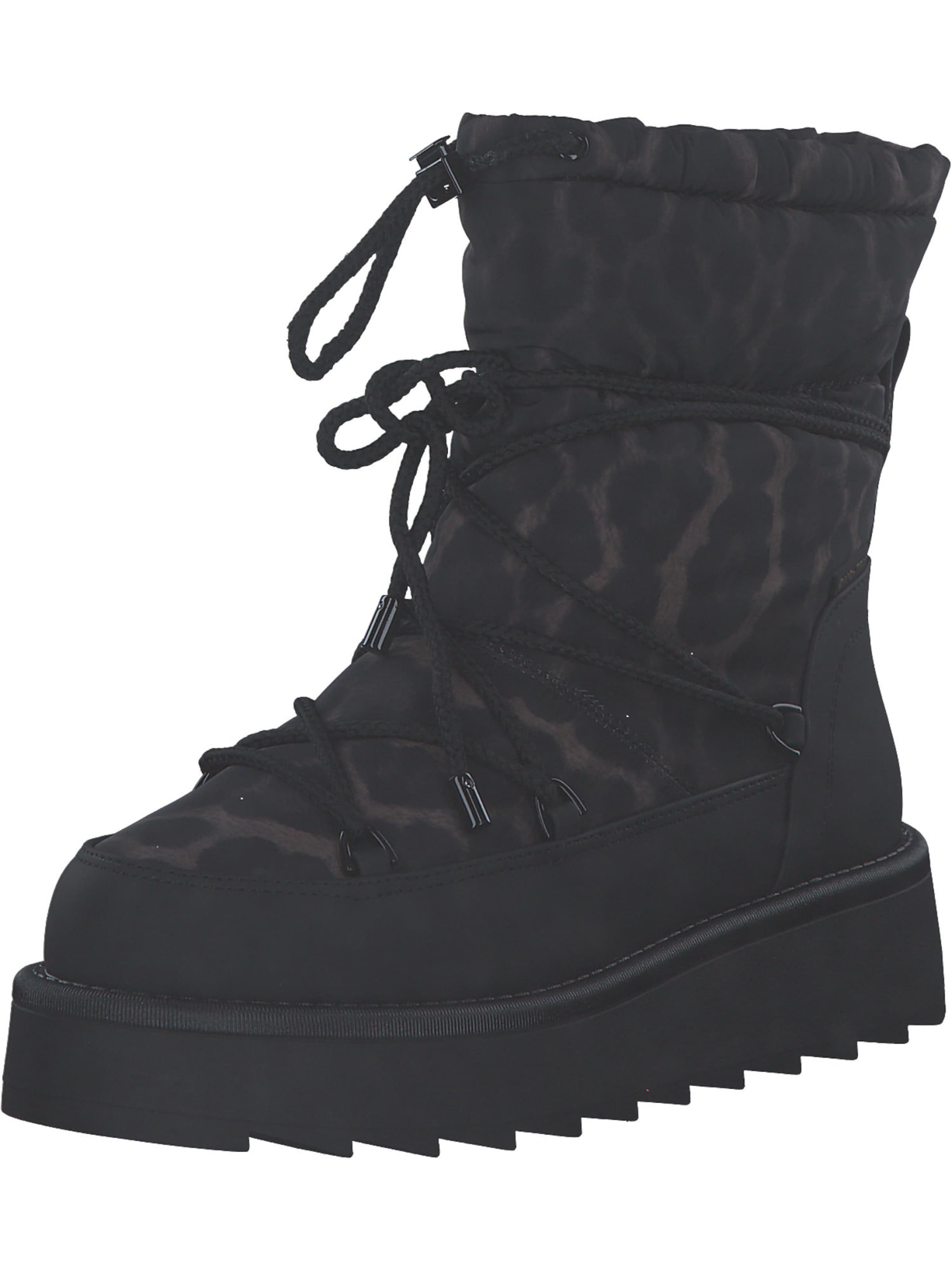 Après-ski Tamaris en noir : devant