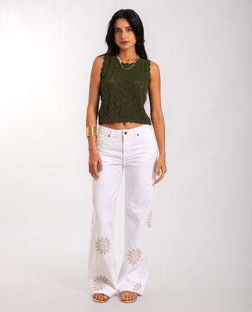 Tops en tricot THE-ARE en vert