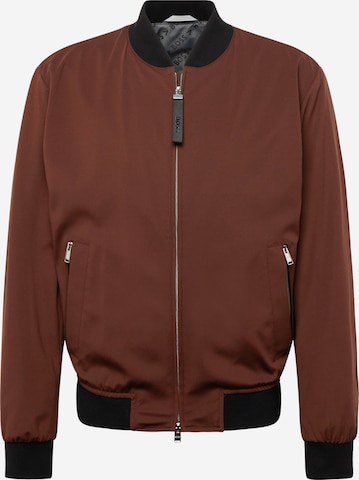 BOSS BlackPrijelazna jakna 'Hanry' - smeđa boja: prednji dio