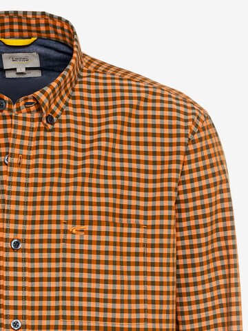 CAMEL ACTIVE Regular fit Button Up Shirt in Orange