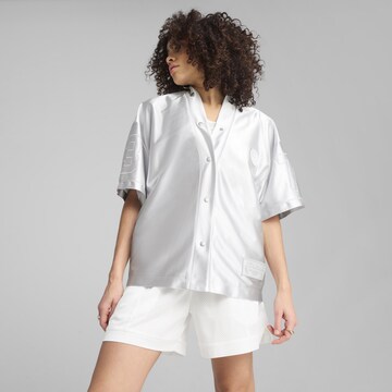 PUMA Blouse 'Jer-She' in Grey: front