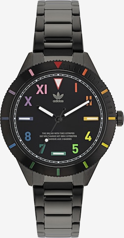 ADIDAS ORIGINALS Analog Watch 'Fashion Edition Three' in Black: front