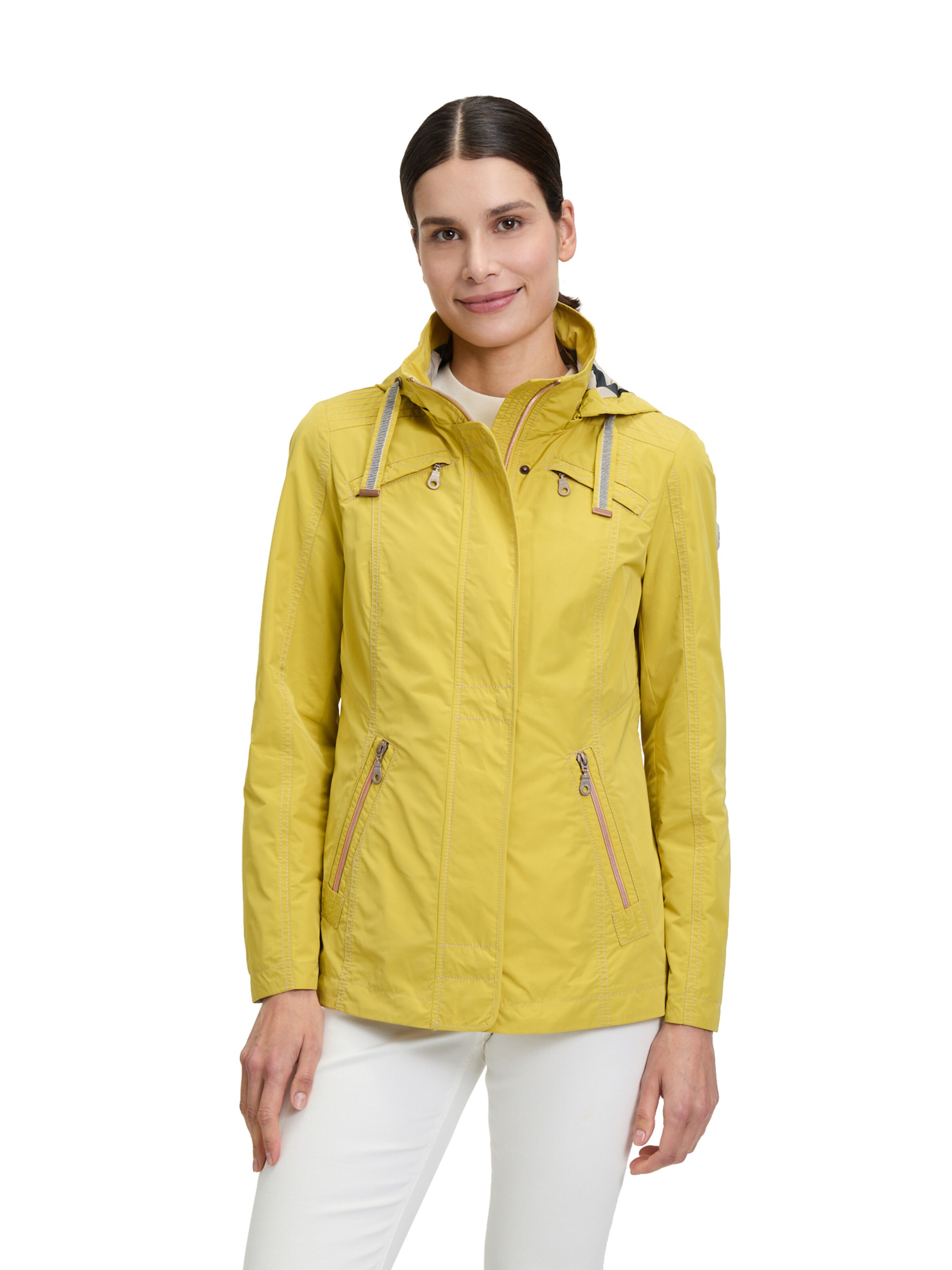 Veste mi-saison GIL BRET en jaune : devant