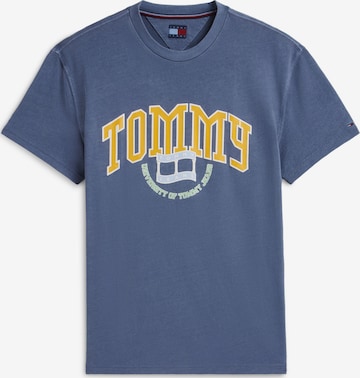 Maglietta 'CREST ARCH' di Tommy Jeans in blu: frontale