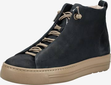 Sneaker alta di Paul Green in blu: frontale