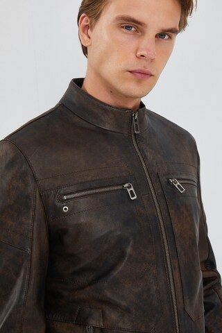 Derimod Between-season jacket in Brown