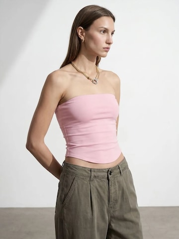 Dilvin Blusen in Pink