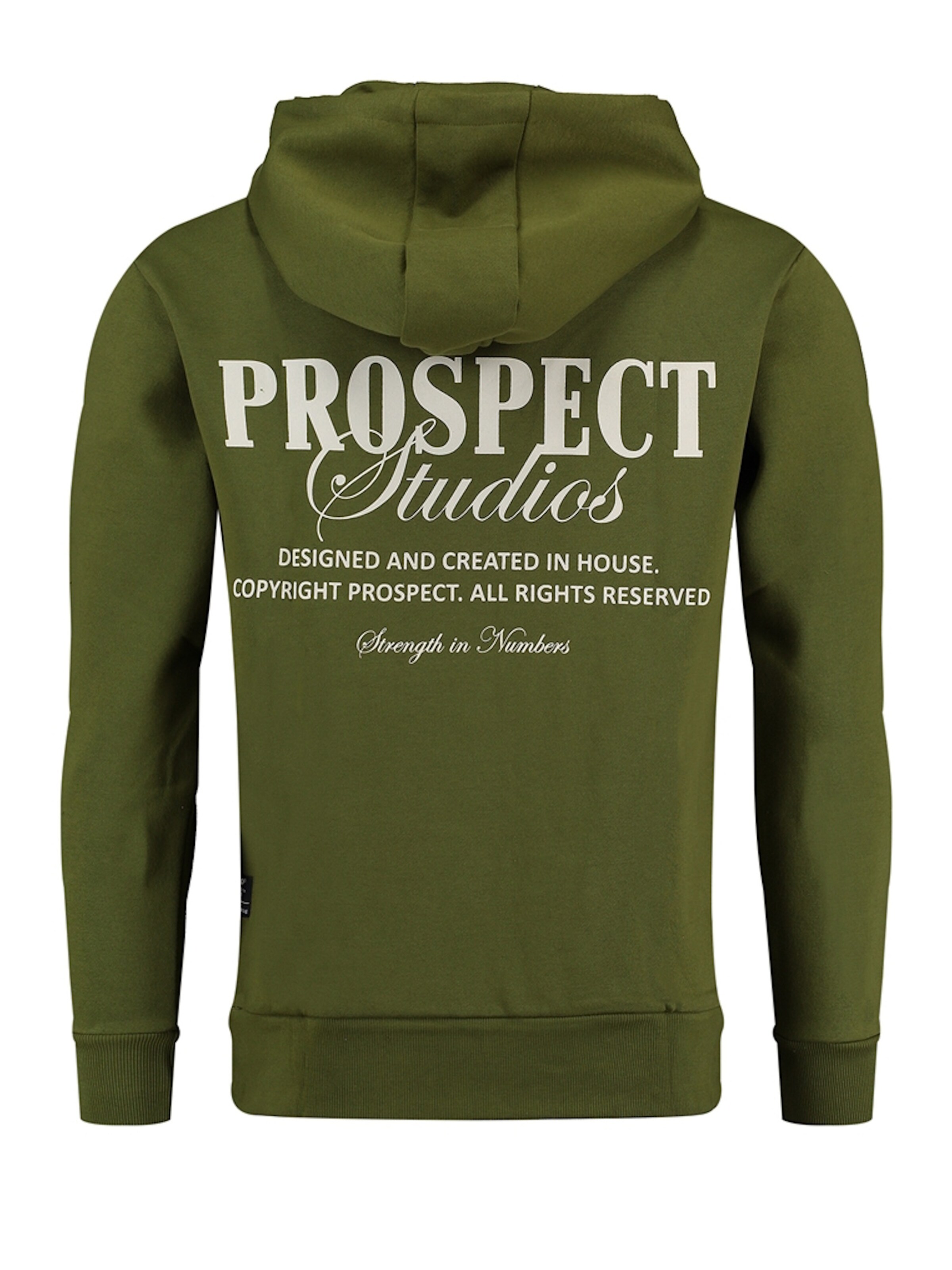 Key Largo Pullover 'Prospect Studios' i grøn