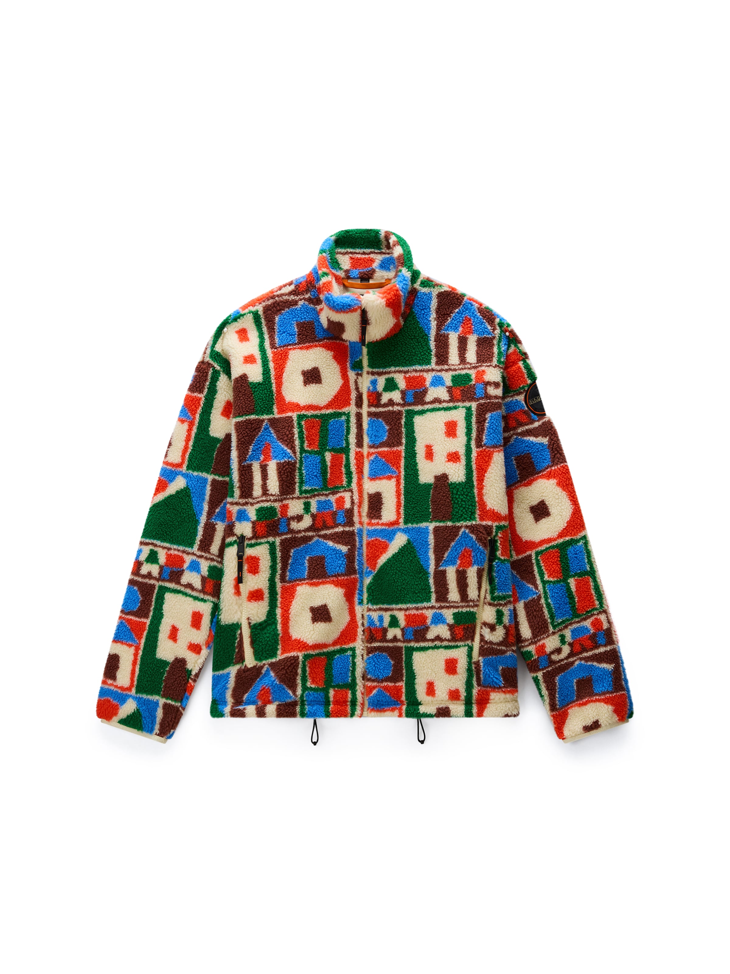 NAPAPIJRI Fleecejacke in Blau: Vorderseite