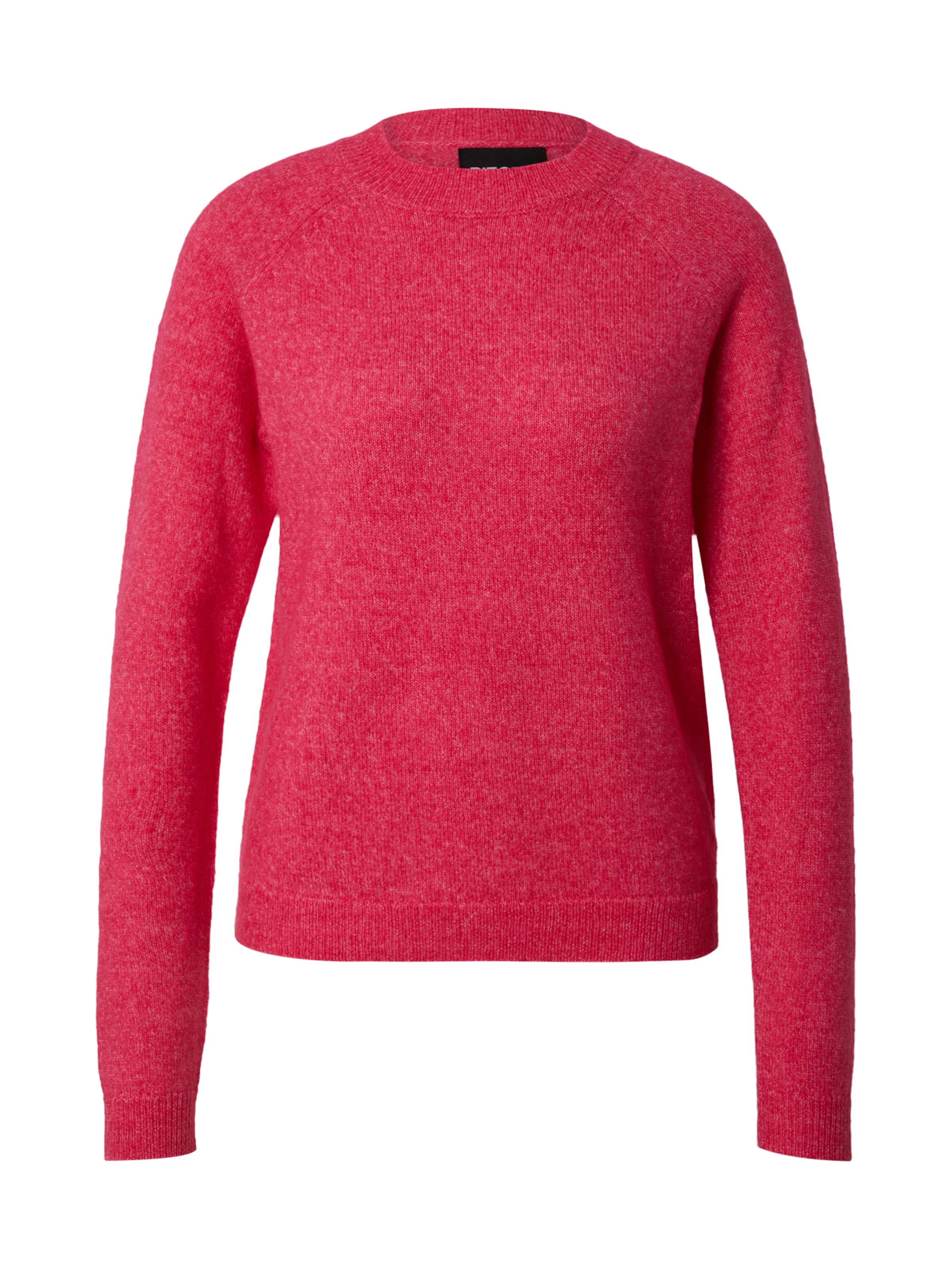 PIECES Свитер в Ярко-розовый: спереди