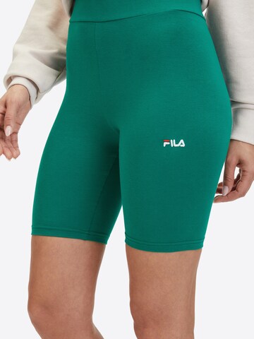 FILA Skinny Leggings in Grün