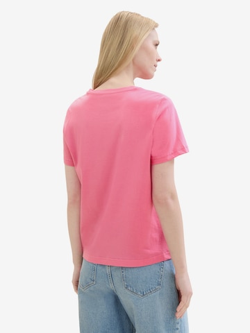 TOM TAILOR - Camisa em rosa