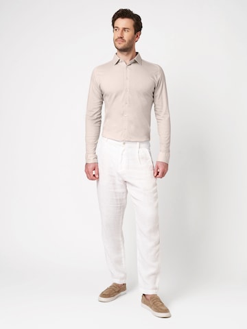 Coupe slim Chemise DESOTO en beige