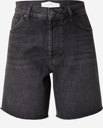 TOPSHOP Loose fit Jeans 'Jort' in Black: front