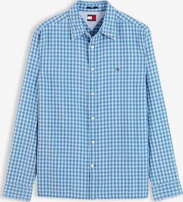 Tommy JeansRegular Fit Košulja - plava boja: prednji dio