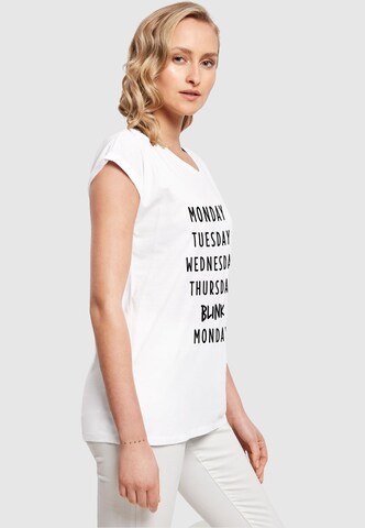 T-shirt 'Blink Extended' Mister Tee en blanc