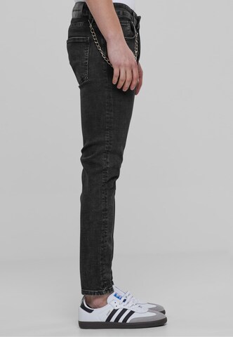 2Y Premium Regular Jeans in Schwarz