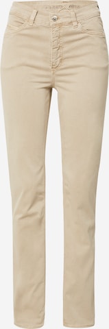 Jeans 'Dream' di MAC in beige: frontale