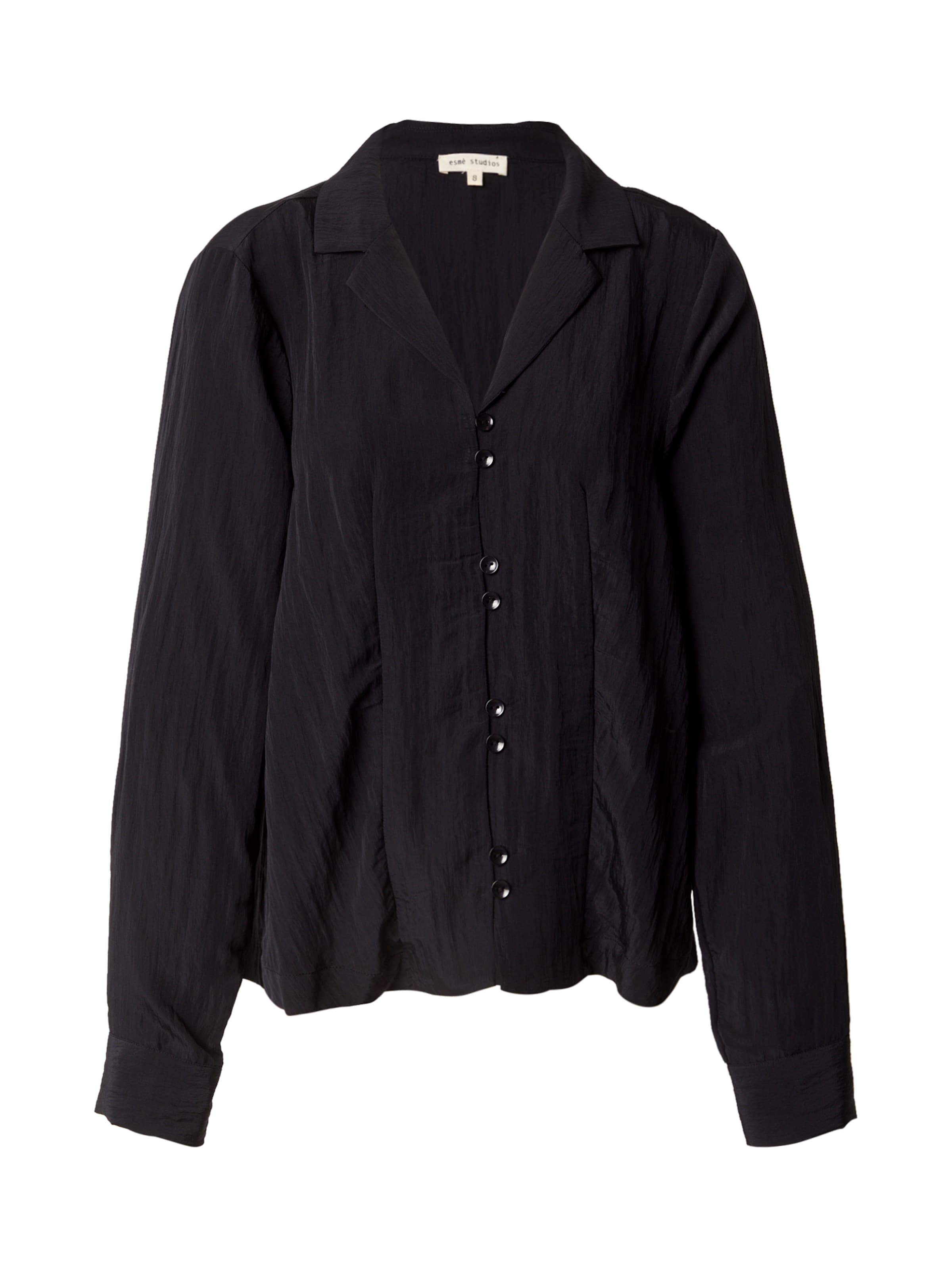 Esmé Studios Blúzka - Čierna: predná strana