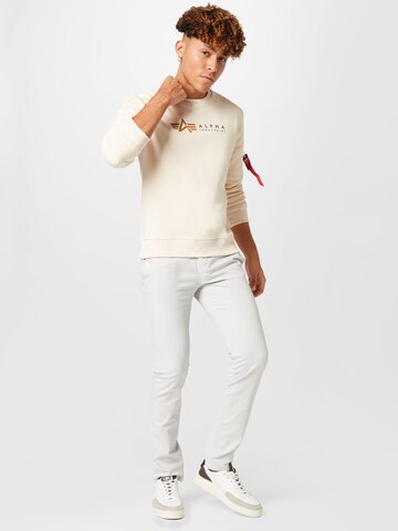 ALPHA INDUSTRIES Collegepaita värissä beige