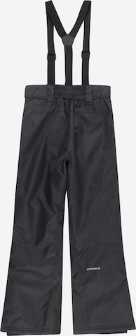 ICEPEAK Regular Workout Pants 'LENZEN' in Black