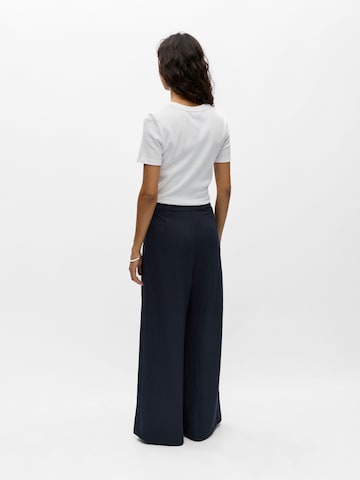 OBJECT Wide leg Broek 'OBJSaga' in Blauw