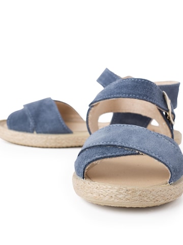 Pisamonas - Sandália em azul