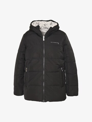 John Richmond Winter Jacket 'Tiglia' in Black: front