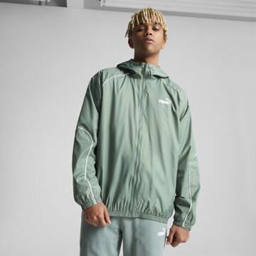 PUMA Sports jacket in Green: front