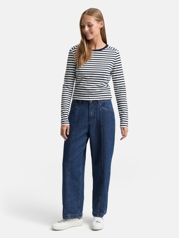 TOM TAILOR DENIM Loose fit Jeans 'ADEA BARREL' in Blue