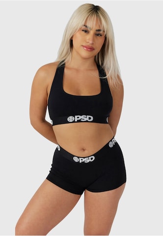 PSD Bralette Bra in Black: front