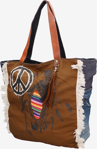 Gave Lux Schultertasche in Braun: Vorderseite