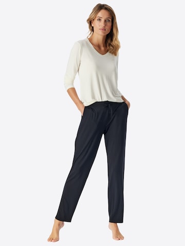 Pantalon de pyjama ' Mix Relax ' SCHIESSER en noir