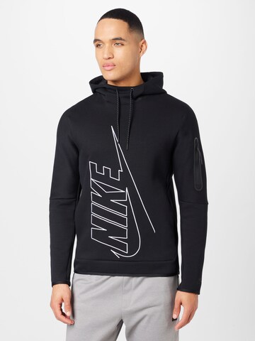 Nike Sportswear - Sweatshirt de desporto em preto: frente