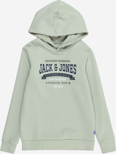 Jack & Jones Junior Sweatshirt in navy / pastellgrün / offwhite, Produktansicht