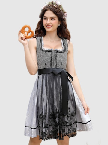 Yesfashion Dirndl‌‌‌‌‌‌‌ in Grau