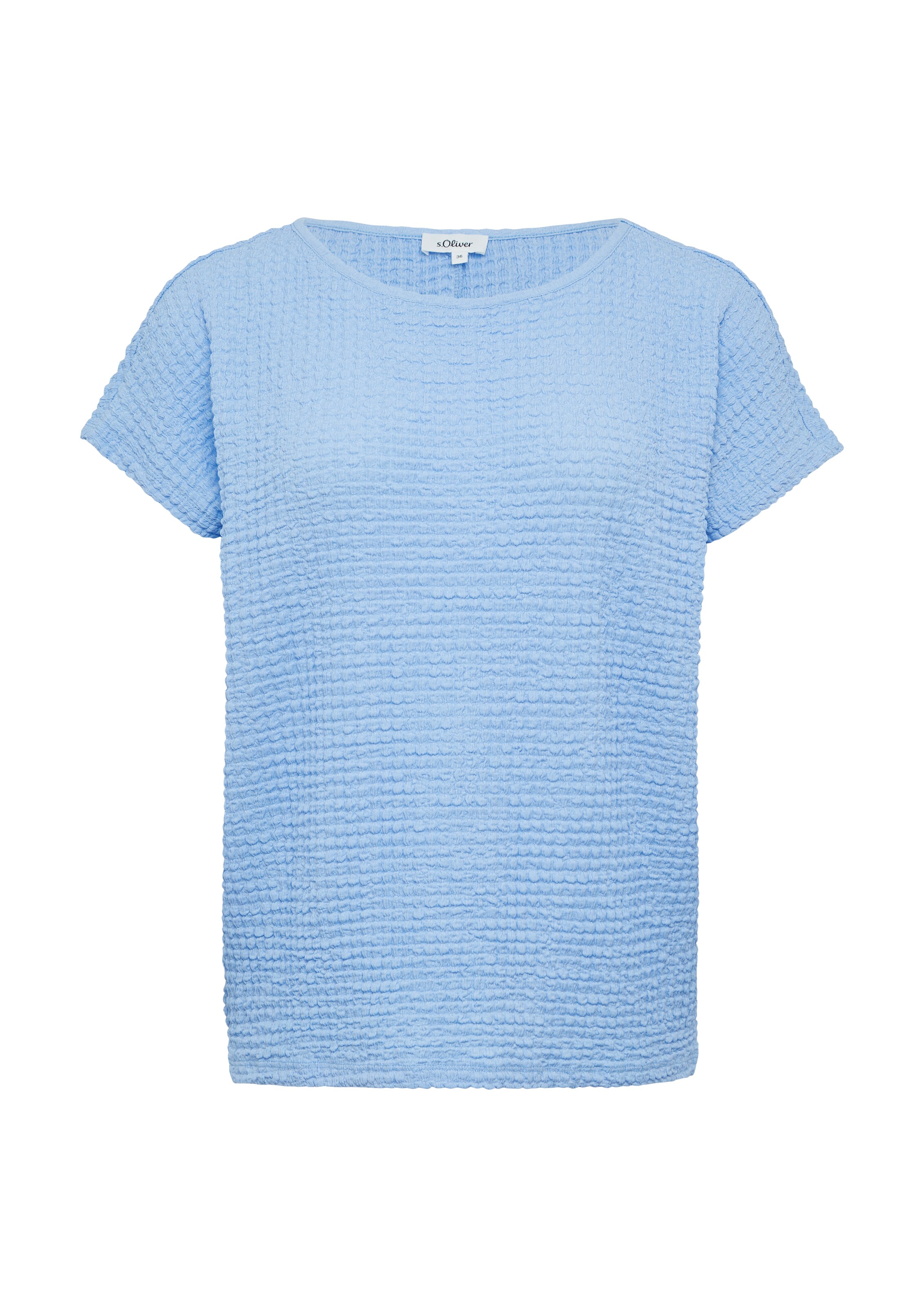 s.Oliver Μπλουζάκι σε μπλε: μπροστά