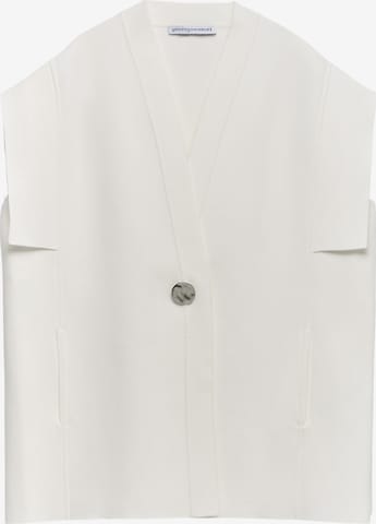 Cardigan Adolfo Dominguez en beige : devant